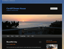 Tablet Screenshot of cardiffdreamhouse.com
